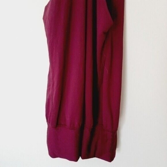 LULULEMON No Limit Tank Pink & Purple Bulit in Bra Sz 2 / XS Flawed - Picture 9 of 12